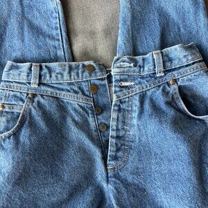 Made in USA Vintage Levi's 861 tapered leg jeans button fly 100% cotton